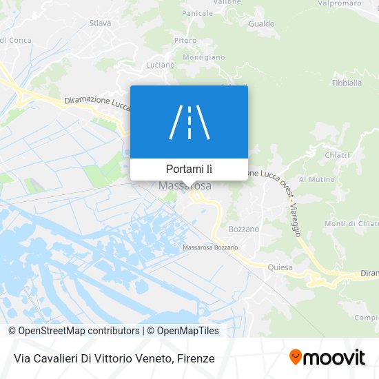 Mappa Via Cavalieri Di Vittorio Veneto