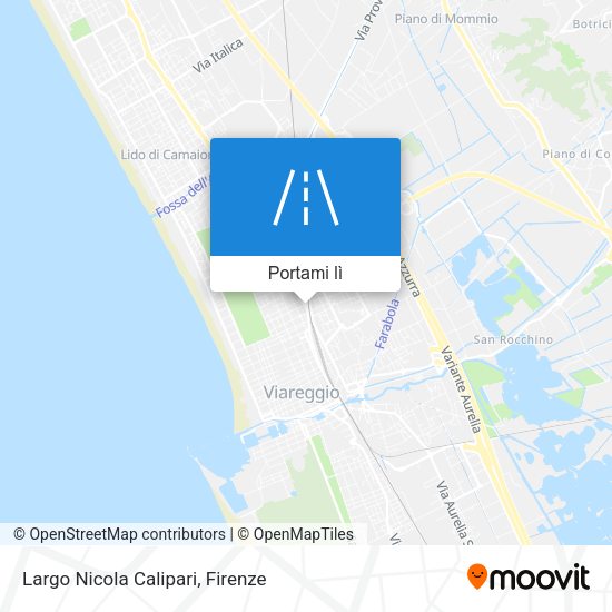 Mappa Largo Nicola Calipari