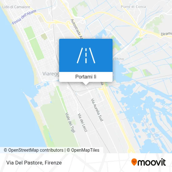 Mappa Via Del Pastore