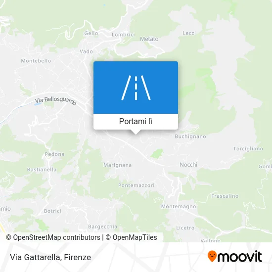 Mappa Via Gattarella
