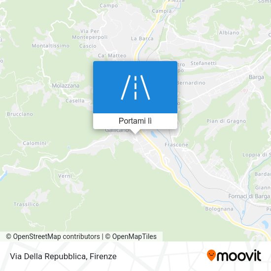 Mappa Via Della Repubblica