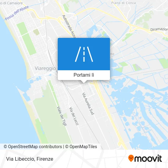Mappa Via Libeccio