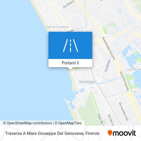 Mappa Traversa A Mare Giuseppe Del Genovese
