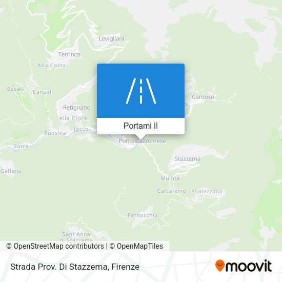 Mappa Strada Prov. Di Stazzema