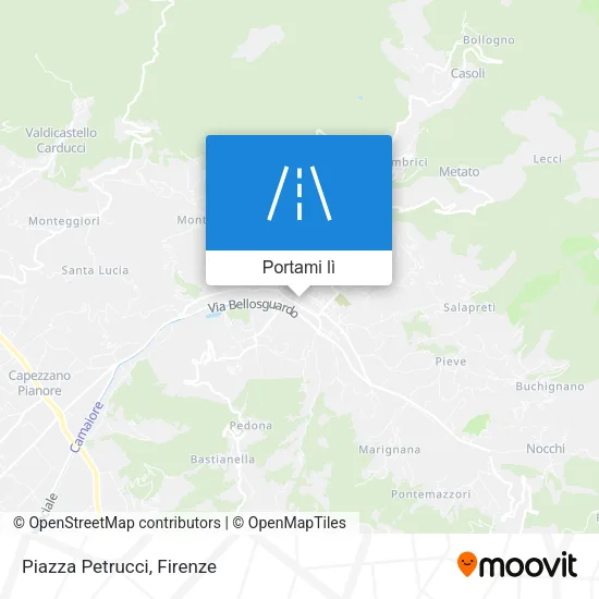 Mappa Piazza Petrucci