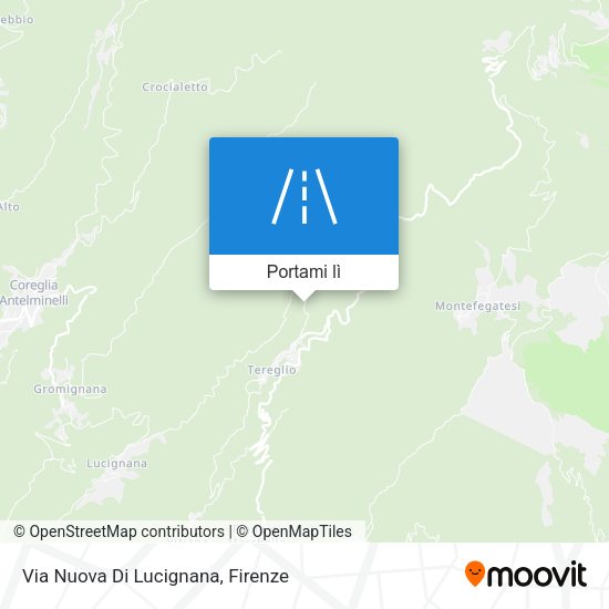 Mappa Via Nuova Di Lucignana