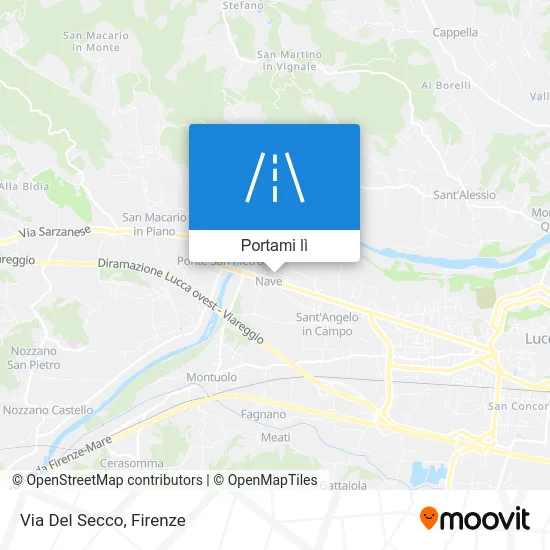 Mappa Via Del Secco