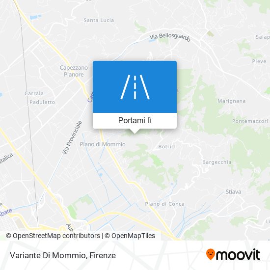 Mappa Variante Di Mommio