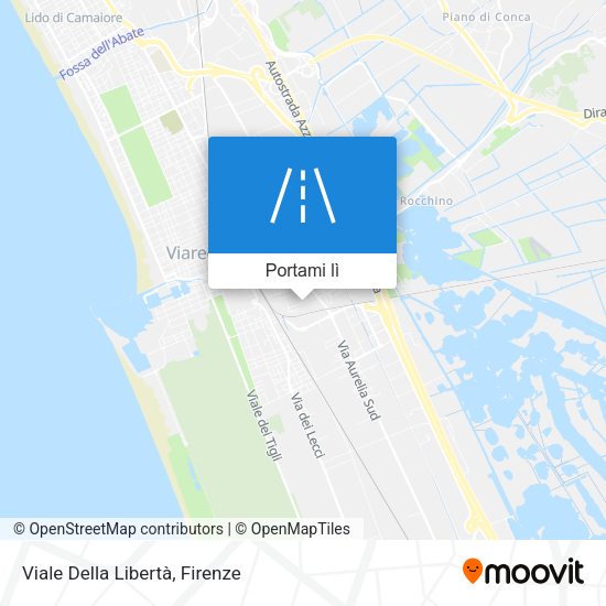 Mappa Viale Della Libertà