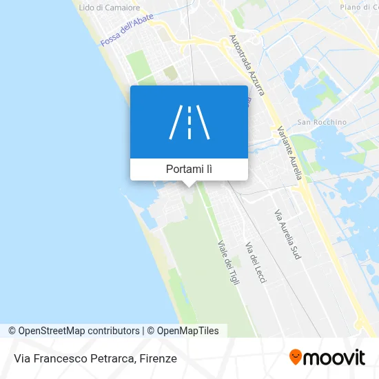 Mappa Via Francesco Petrarca