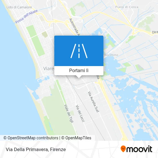 Mappa Via Della Primavera