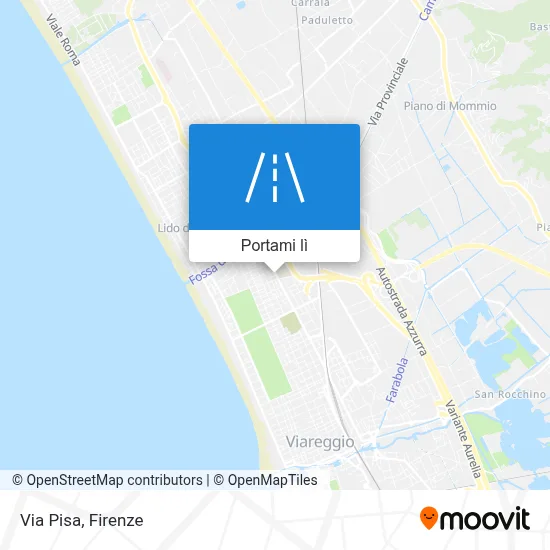 Mappa Via Pisa