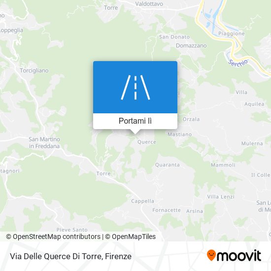 Mappa Via Delle Querce Di Torre
