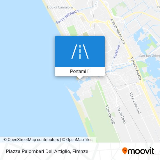 Mappa Piazza Palombari Dell'Artiglio