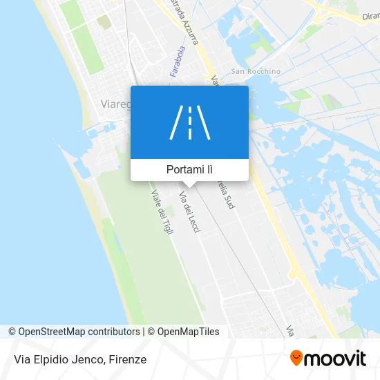 Mappa Via Elpidio Jenco