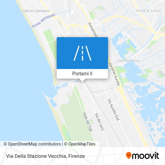 Mappa Via Della Stazione Vecchia