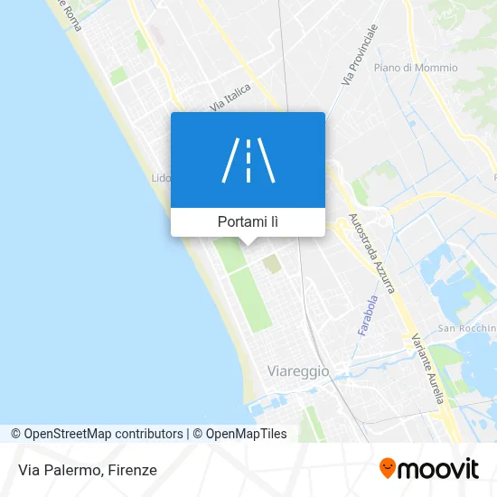 Mappa Via Palermo