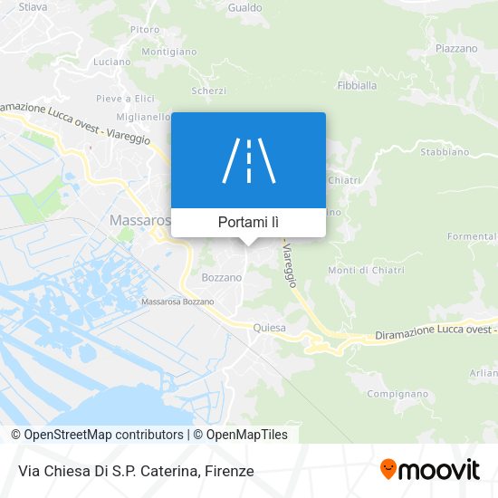 Mappa Via Chiesa Di S.P. Caterina