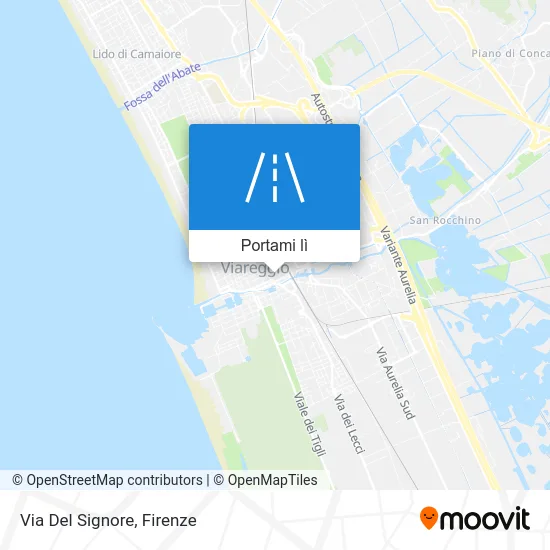 Mappa Via Del Signore