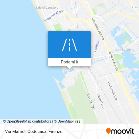 Mappa Via Mameli Codecasa