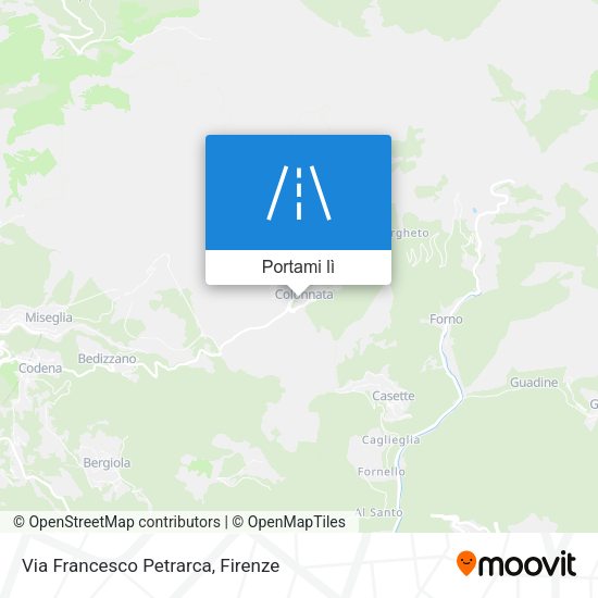 Mappa Via Francesco Petrarca