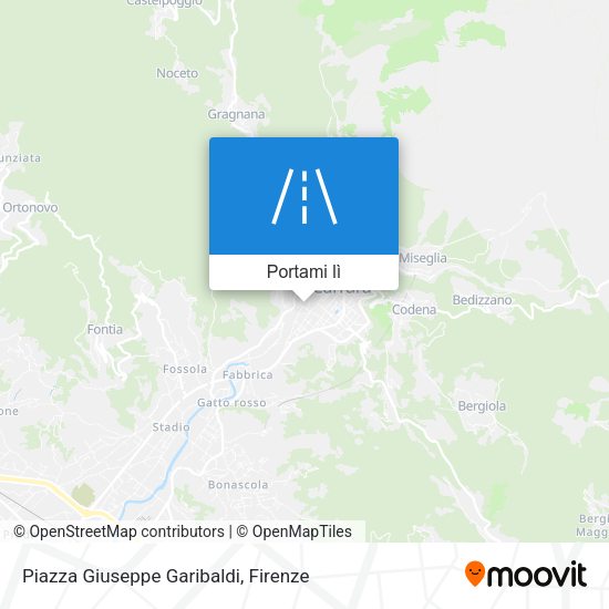 Mappa Piazza Giuseppe Garibaldi