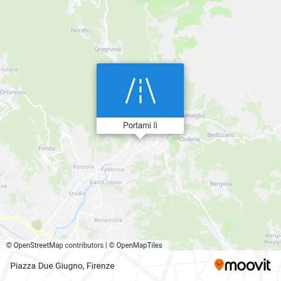 Mappa Piazza Due Giugno
