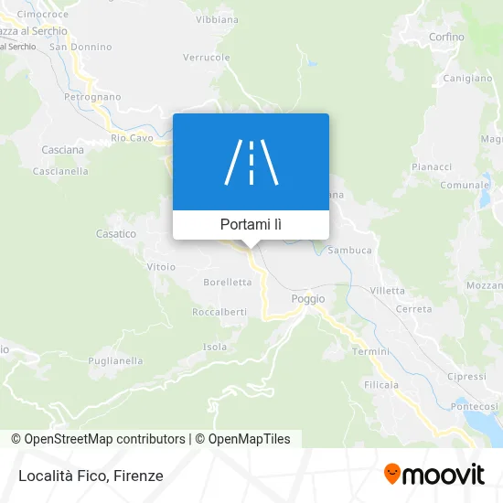 Mappa Località Fico