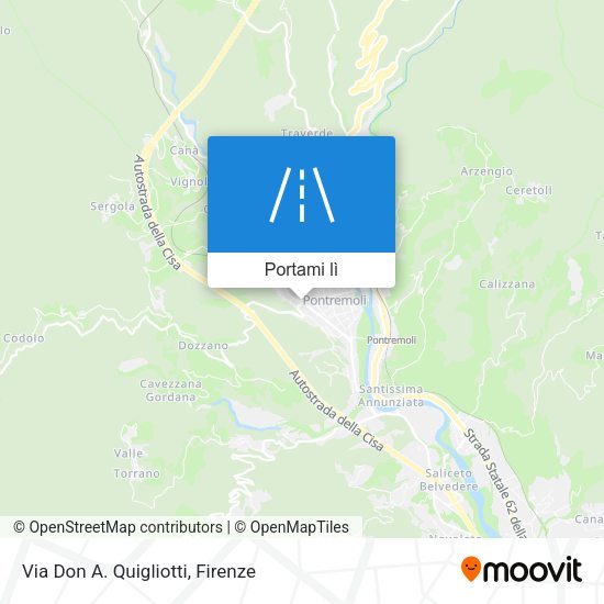 Mappa Via Don A. Quigliotti