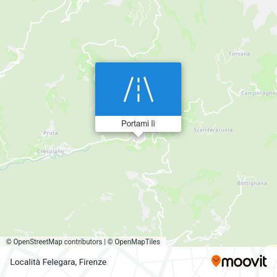 Mappa Località Felegara
