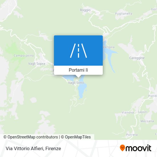 Mappa Via Vittorio Alfieri