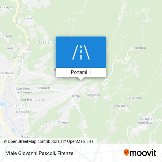 Mappa Viale Giovanni Pascoli