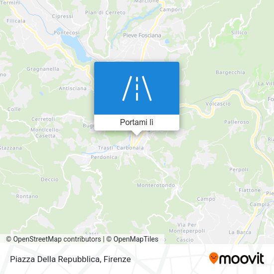 Mappa Piazza Della Repubblica