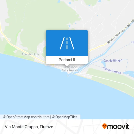 Mappa Via Monte Grappa