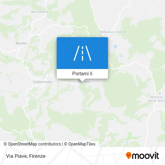 Mappa Via Piave