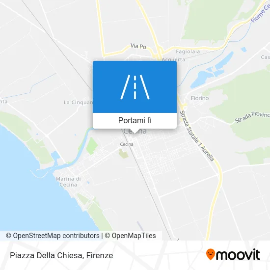 Mappa Piazza Della Chiesa