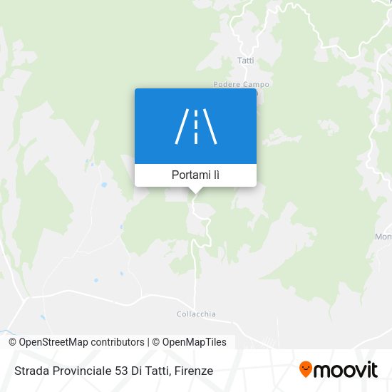 Mappa Strada Provinciale 53 Di Tatti
