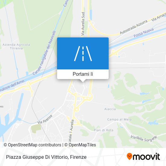 Mappa Piazza Giuseppe Di Vittorio