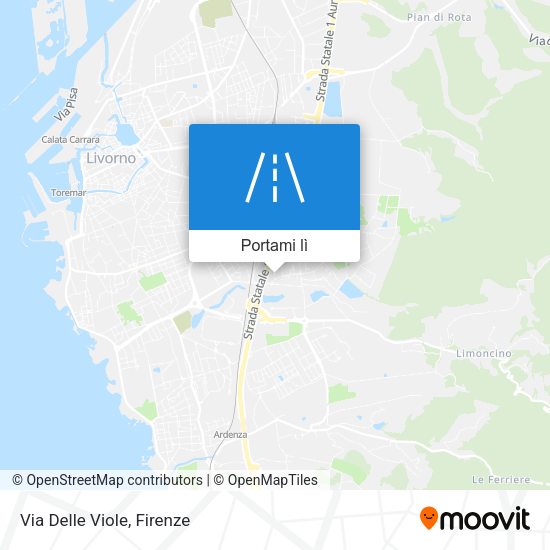 Mappa Via Delle Viole