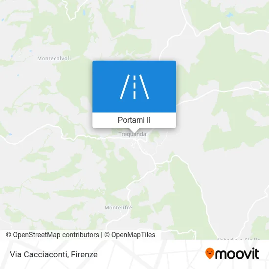 Mappa Via Cacciaconti