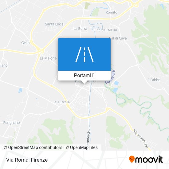 Mappa Via Roma