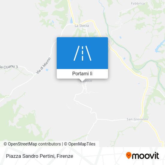 Mappa Piazza Sandro Pertini
