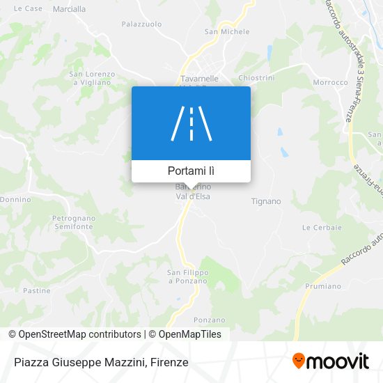 Mappa Piazza Giuseppe Mazzini