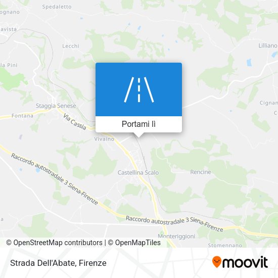 Mappa Strada Dell'Abate