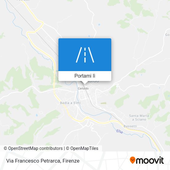 Mappa Via Francesco Petrarca