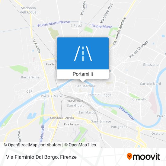 Mappa Via Flaminio Dal Borgo