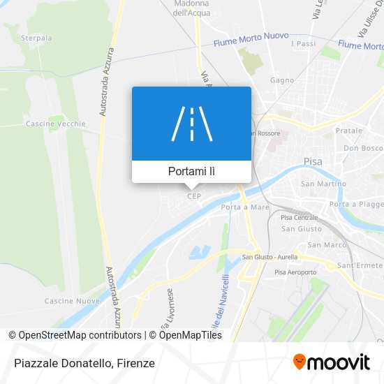 Mappa Piazzale Donatello