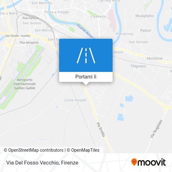 Mappa Via Del Fosso Vecchio
