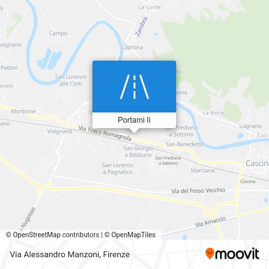 Mappa Via Alessandro Manzoni