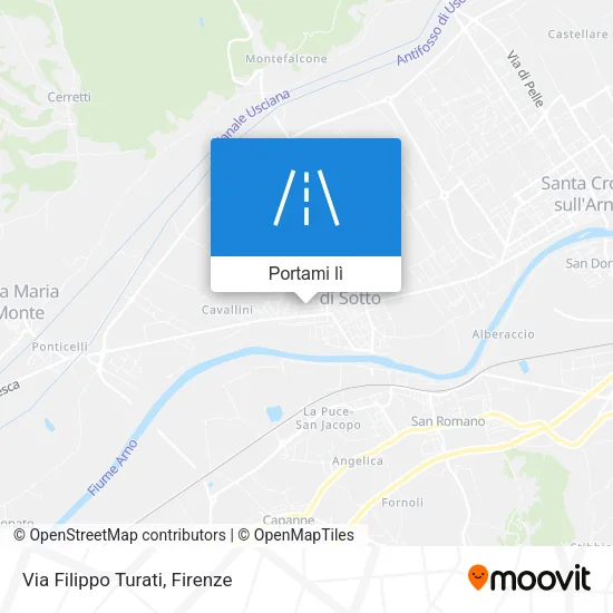 Mappa Via Filippo Turati